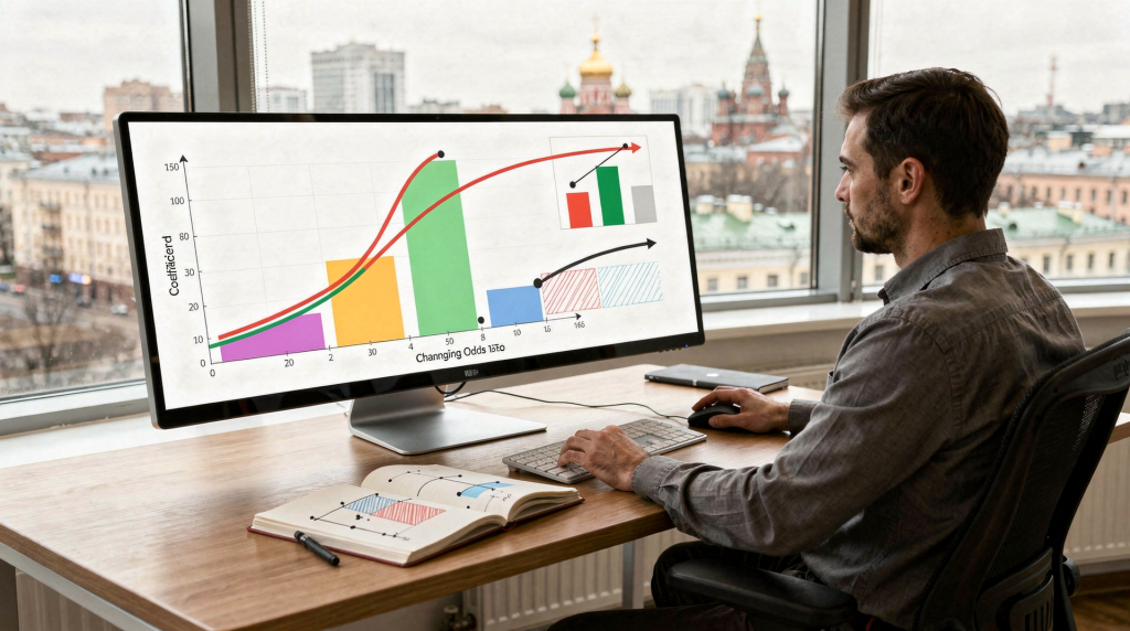 Интерпретация коэффициентов логистической регрессии через шансы и odds ratio