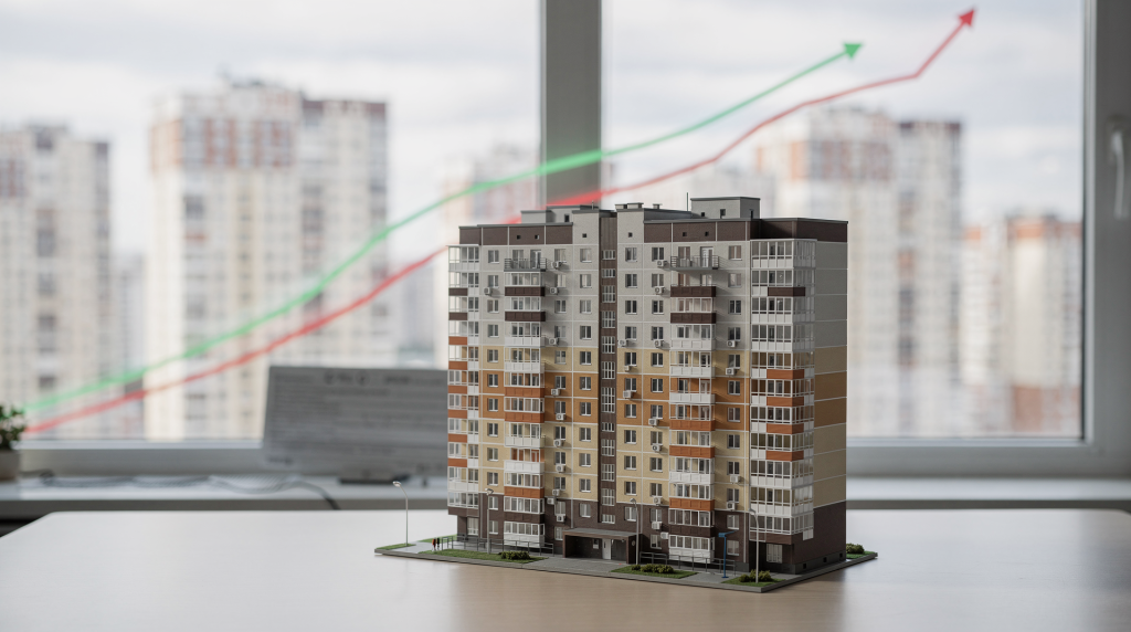 Вероятность роста или падения цен на квартиру: бинарная модель на логистической регрессии